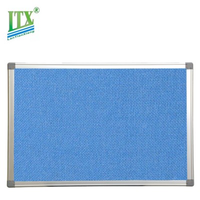 Wholesale felt pin board design notice board aluminum frame  message board