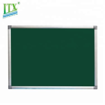 Custom made school writing dust free green board magnetic chalk board