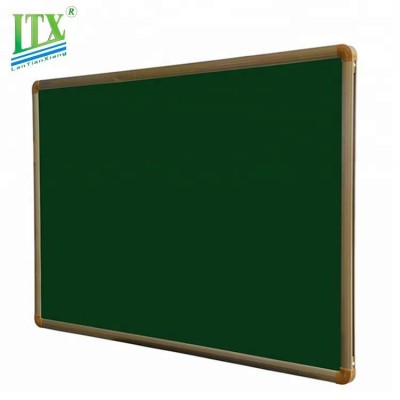 Round corner dust free environment-friendly e3 green board ,classroom magic writing chalk board