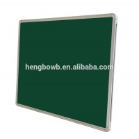 China stationary factory classroom teaching green chalk board with aluminium frame