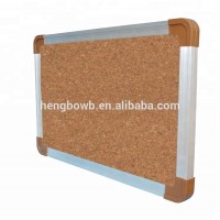 Free sample ABS aluminium alloy frame massage notice cork board